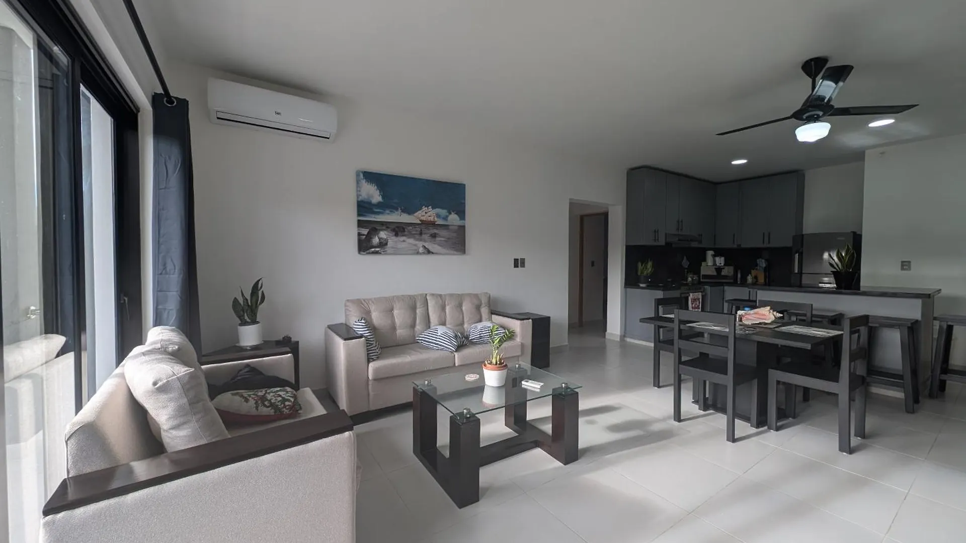 Modern Penthouse With Private Rooftop, Free Parking & Wifi 普拉塔港 多米尼加共和国